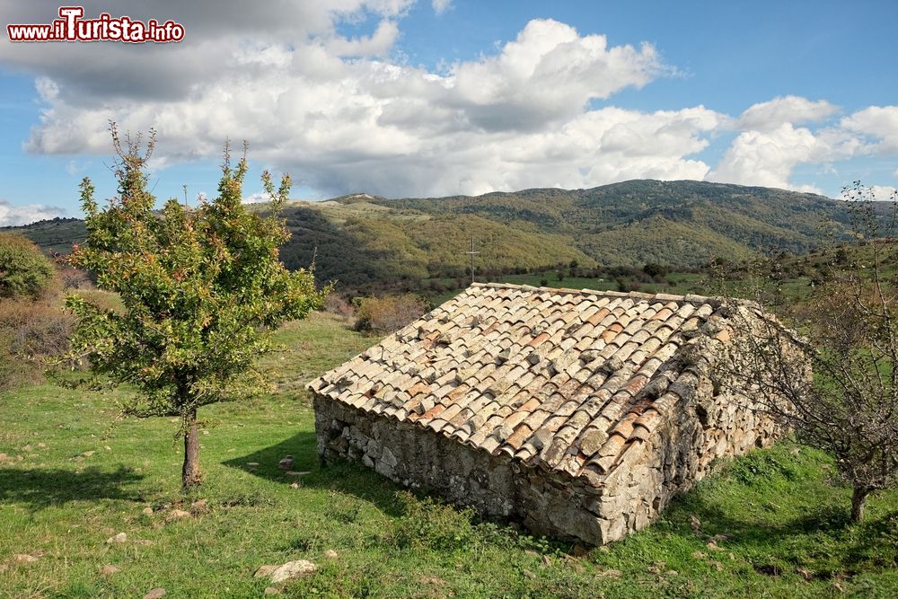 Immagine Il santuario delle Tre Vergini nel Parco dei Nebrodi, Sicilia. Siamo nel territorio di Tortorici, in provincia di Messina: qui sorge uno dei luoghi sacri per la gente dei Nebrodi.
