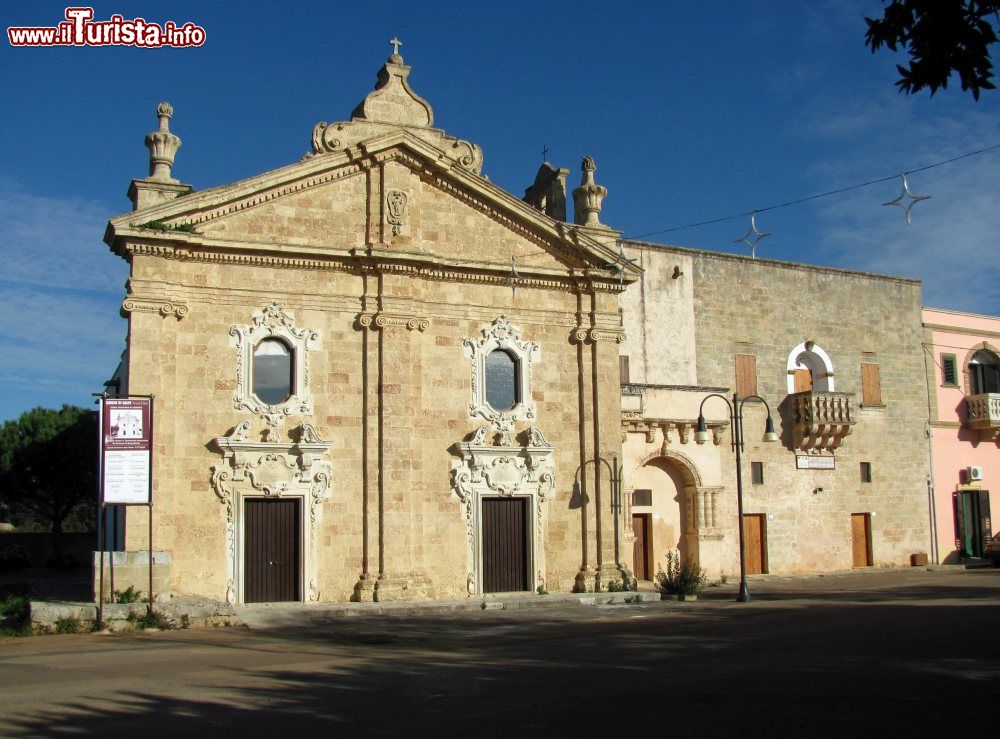 Immagine il Santuario di Santa Marina del XVII sec a Salve nel Salento - © Ascanio75, CC BY-SA 3.0, Wikipedia