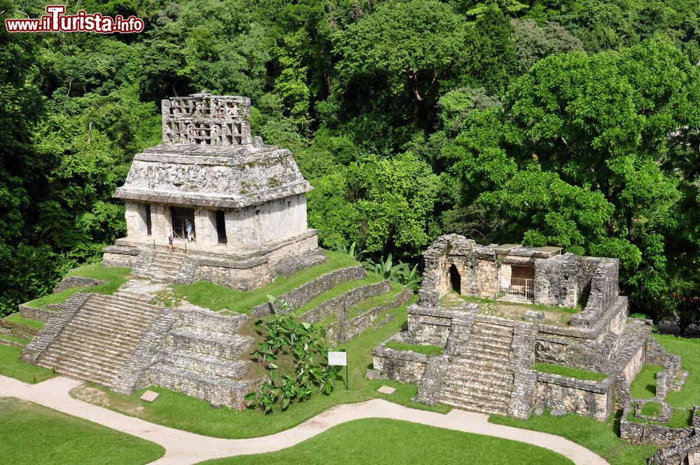 Immagine Il sito archeologico Maya di Palenque nel Messico