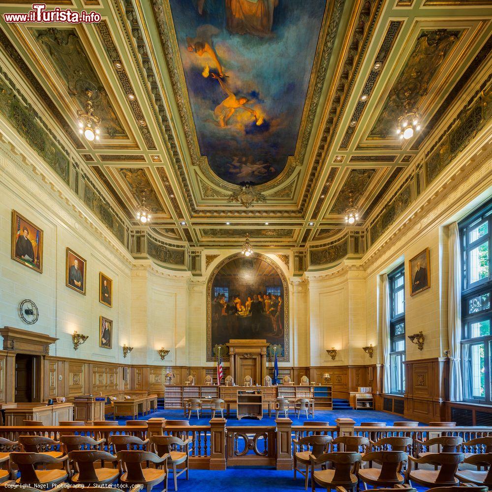 Immagine Il sontuoso interno della Corte Suprema del Connecticut a Hartford (USA) - © Nagel Photography / Shutterstock.com