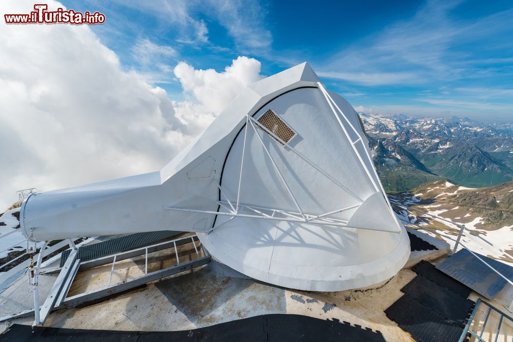 Immagine Il telescopio Turret all'osservatorio astronomico del Pic du Midi de Bigorre (Francia).