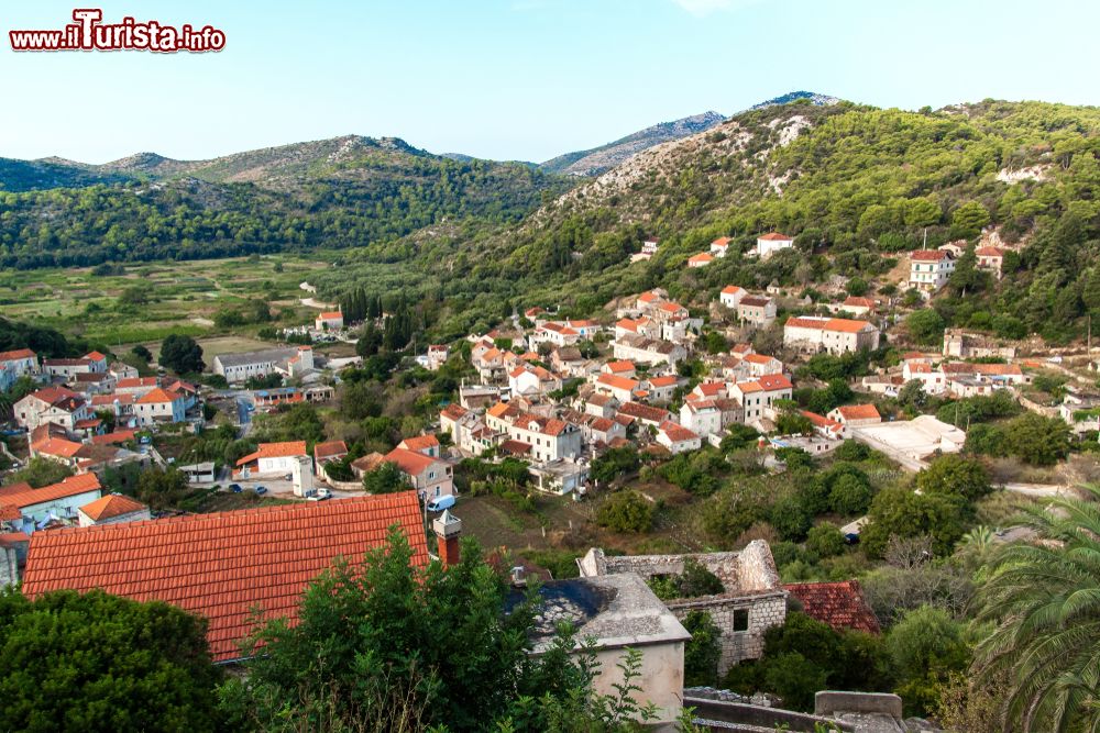 Immagine Il vecchio borgo di Lastovo (Lagosta) isola della Dalmazia in Croazia