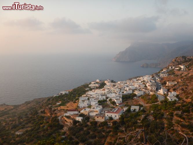 Immagine Il villaggio di Mesoxori, costa ovest di Karpathos in Grecia