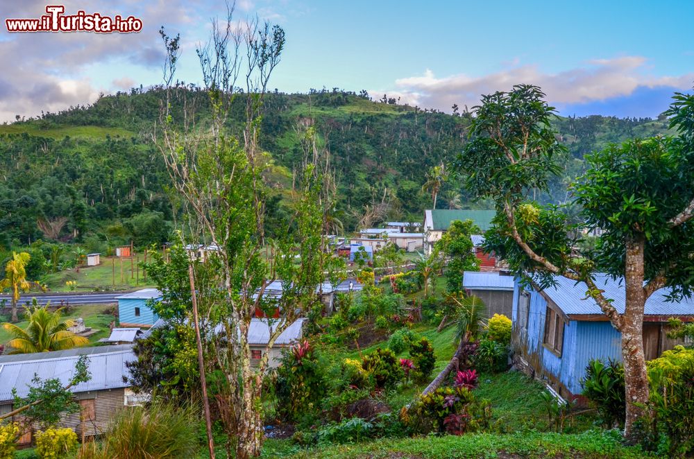 Immagine Il villaggio di Rokovuaka sull'isola di Viti Levu Island, arcipelago delle Figi.