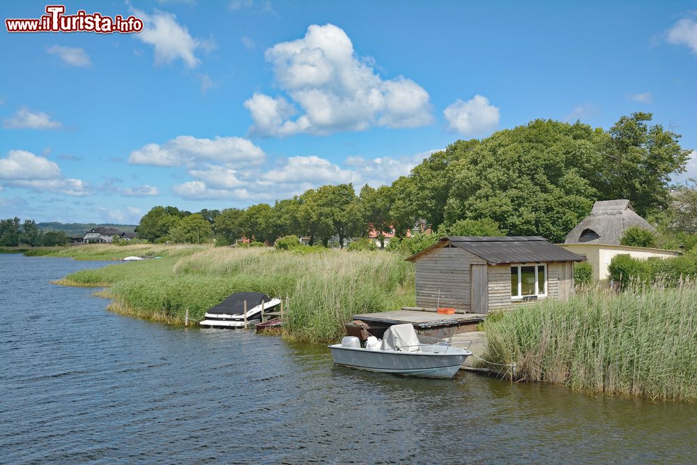 Immagine Il villaggio di Seedorf sull'isola di Ruegen nei pressi di Sellin, Meclemburgo-Pomerania (Germania).