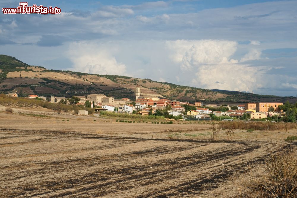 Immagine Il villaggio di Tuili in Sardegna, regione storica della Marmilla, altopiano della Giara