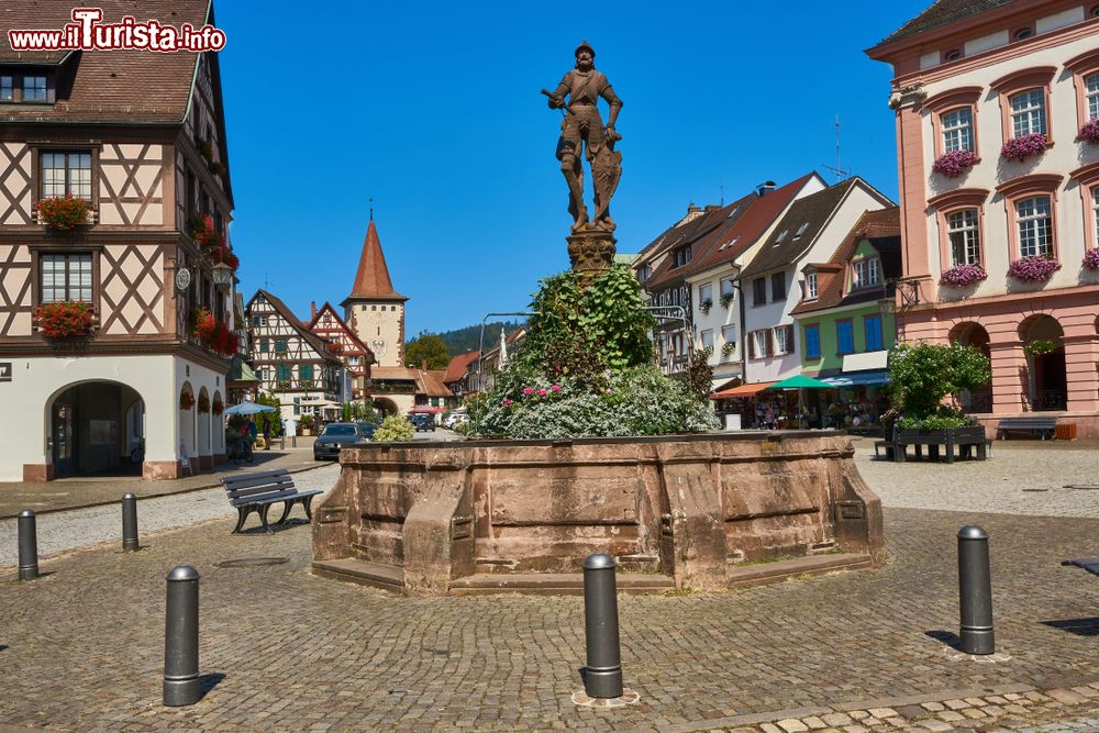 Immagine Il villaggio medievale di Gengenbach in Germania, siamo nel Baden-Wurttemberg nella regione della Foresta Nera