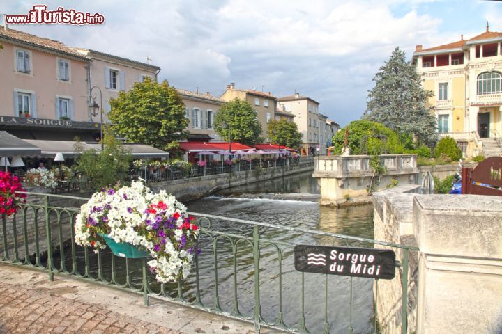 Immagine Il fiume Sorgue du Midi da il nome al villaggio di Isle-sur-la-Sorgue in Provenza (Frabcia) - © Ana del Castillo / Shutterstock.com