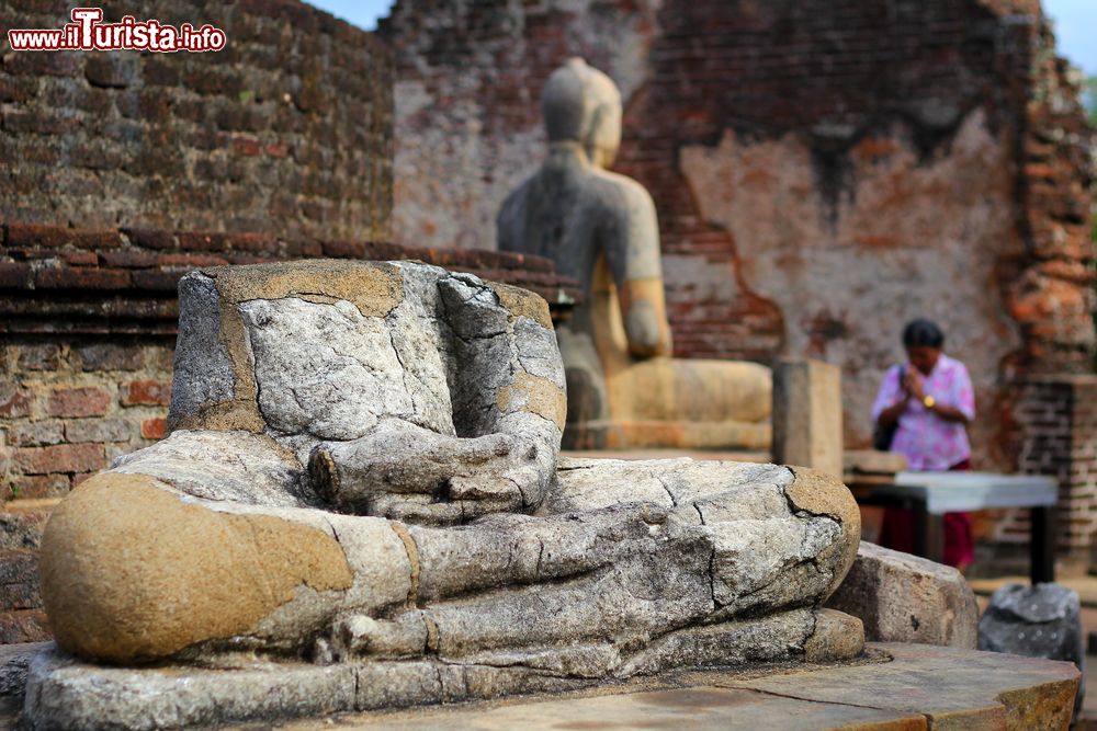 Immagine Un'immagine delle rovine di Polonnaruwa, Sri Lanka.