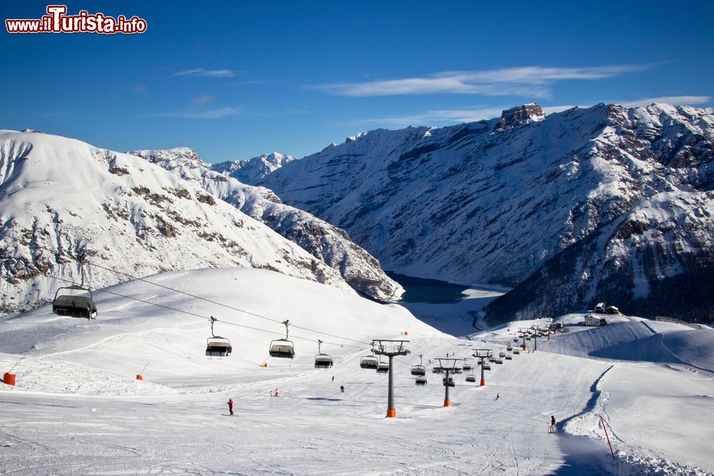 Immagine Impianto di risalita a Livigno in Lombardia, nel cuore della catena alpina