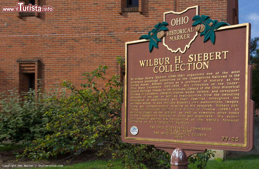 Immagine Ingresso della Wilbur H. Siebert Collection al campus dell'Università dello Stato dell'Ohio (USA)  - © Ken Wolter / Shutterstock.com