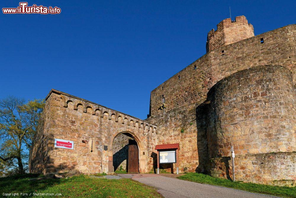 Immagine Ingresso nel borgo di Steinsberg, maniero fortificato de villaggio di Weiler a Sinsheim   - © Firn / Shutterstock.com