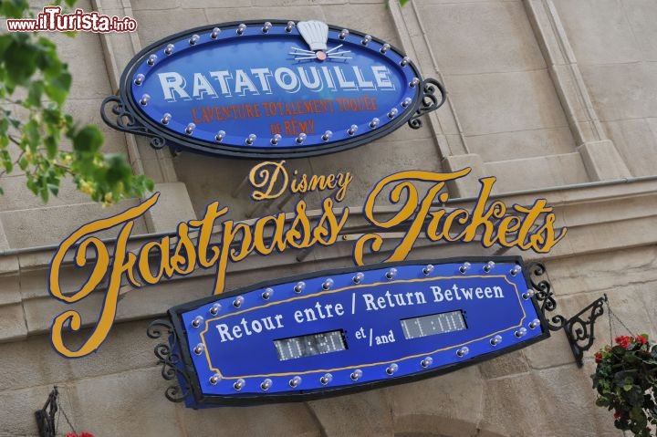 Immagine L'ingresso alla nuova attrazione ispirata al film Ratatouille nel Parco Walt Disney Studios a Parigi