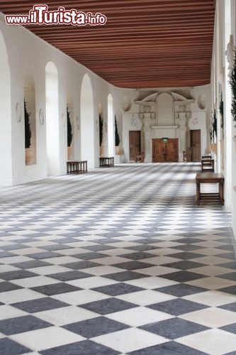 Immagine Interno dell'elegante Castello di Chenonceau, Valle della Loira, Francia. Al tempo di Caterina de' Medici il castello venica utilizzato per sontuose feste delle nobiltà francese - © Kate Connes / Shutterstock.com