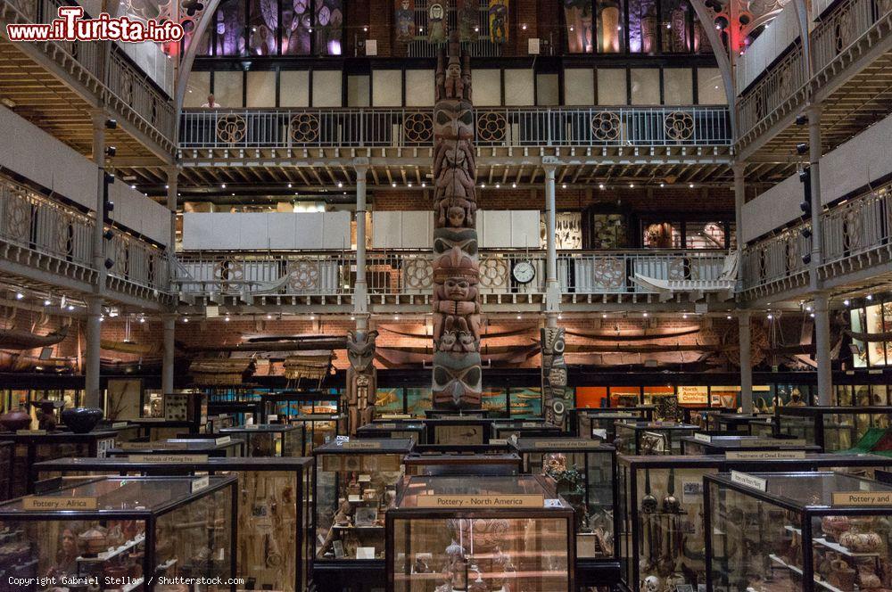 Immagine Interno del Pitt Rivers Museum di Oxford, Inghilterra (UK): questo museo dell'Università di Oxford, situato in Parks Road, ospita collezioni archeologiche e antropologiche appartenute a Augustus Pitt Rivers  - © Gabriel Stellar / Shutterstock.com