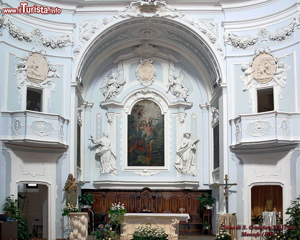 Immagine Interno della chiesa di San Cristoforo a Moscufo