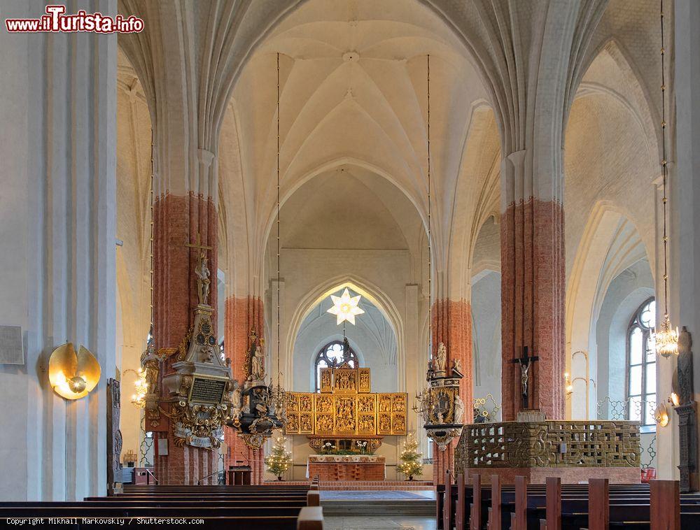 Immagine Interno della chiesa luterana di Vasteras, Svezia - © Mikhail Markovskiy / Shutterstock.com
