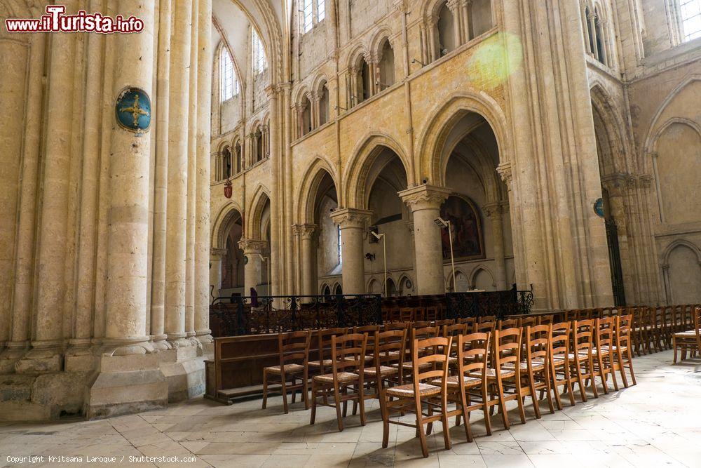 Immagine Interno della collegiata di Saint Quiriace a Provins (Ile-de-France)  - © Kritsana Laroque / Shutterstock.com