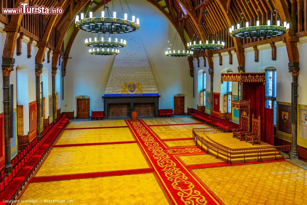 Immagine Interno della sala dei Cavalieri al palazzo Binnenhof a L'Aia (Olanda) - © trabantos / Shutterstock.com