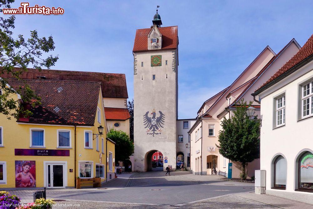 Immagine Isny im Allgau, uno scorcio della porta nel centro medievale - © Erwin Widmer / Shutterstock.com