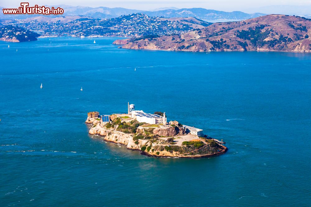 Isola Di Alcatraz Nella Baia Di San Francisco Foto San Francisco