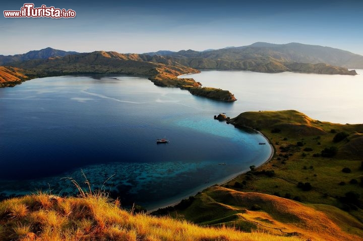 Immagine Isola di Komodo ha antiche origine vulcaniche, e per la presenza dei suoi celebri draghi, e cioè il Varanus Komodiensis che può raggiungere i 4 metri di lunghezza, giungere qui è come fare un viaggio inditero nel tempo, fino al periodo quando i rettili dominavano sul nostro pianeta - © aleskolodej - Fotolia.com