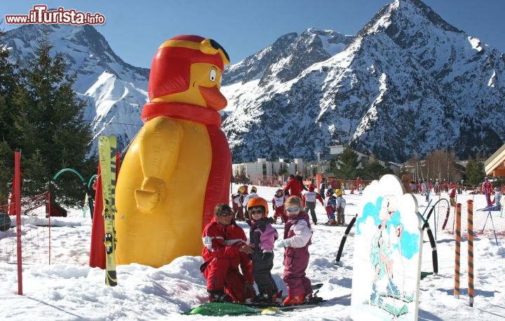 Immagine Il Jardin denfants il parco giochi sulla neve a Les Deux Alpes - © bruno longo - www.les2alpes.com