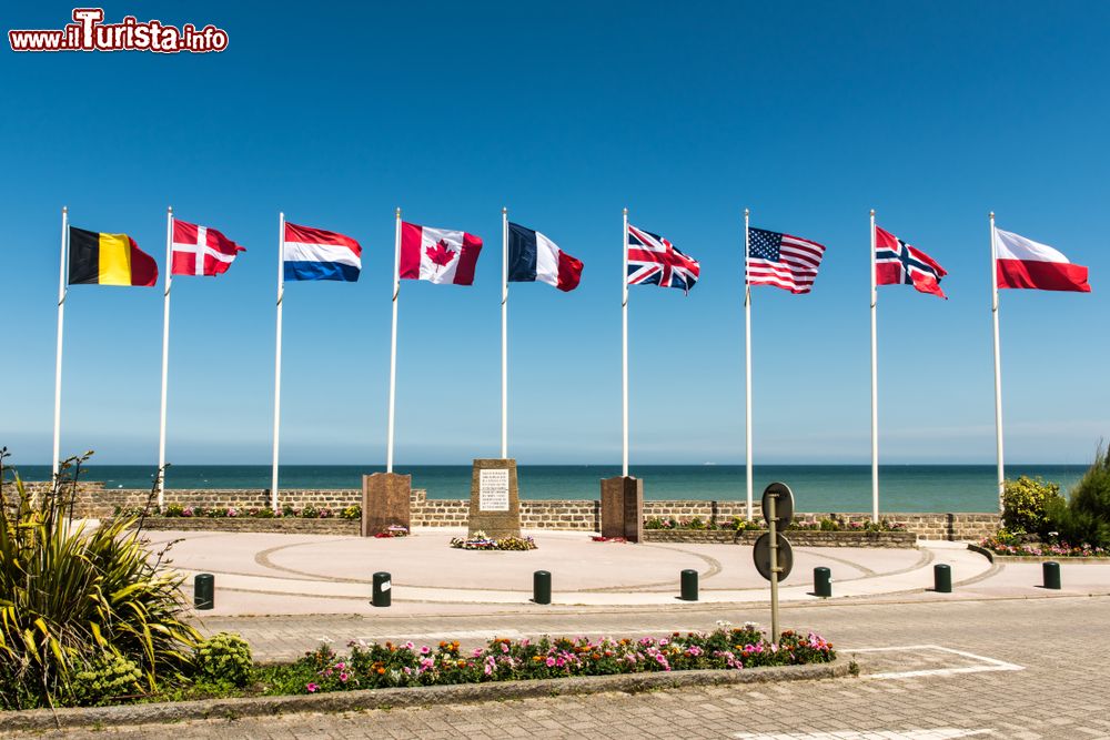 Immagine Juno Beach fu teatro dello sbarco in Normandia, qui oggi si visita un memoriale dul D-Day. Siamo a Courseulles-sur-Mer (Francia).