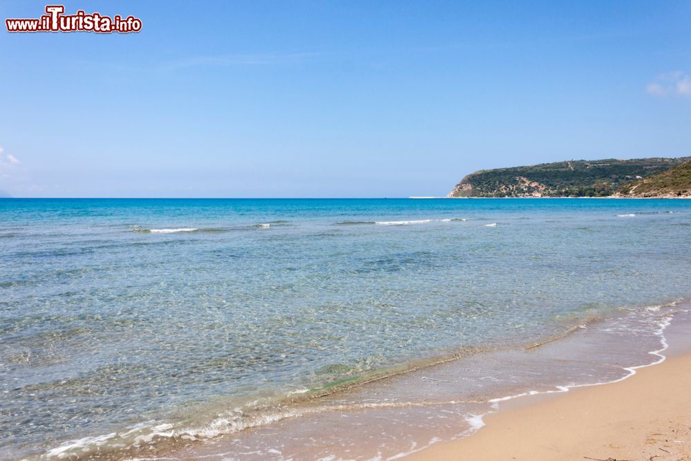 Immagine Kaminia, la spiaggia delle tartarughe a Cefalonia, Isole Ioniche della Grecia