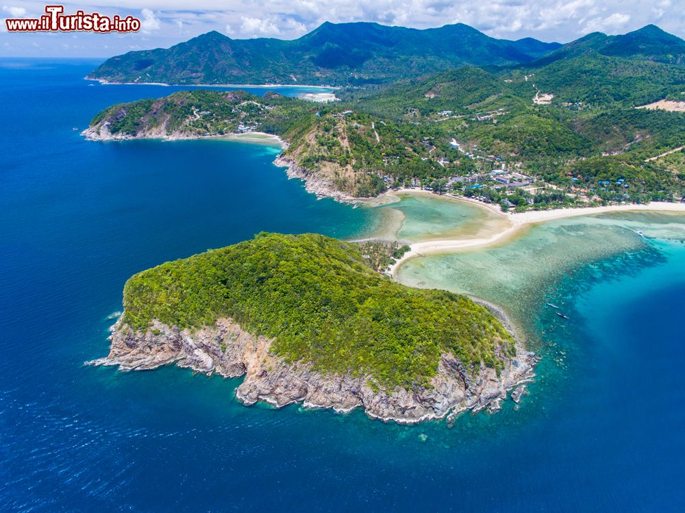 Immagine Koh Phangan vista aerea delle celebre isola della Thailandia
