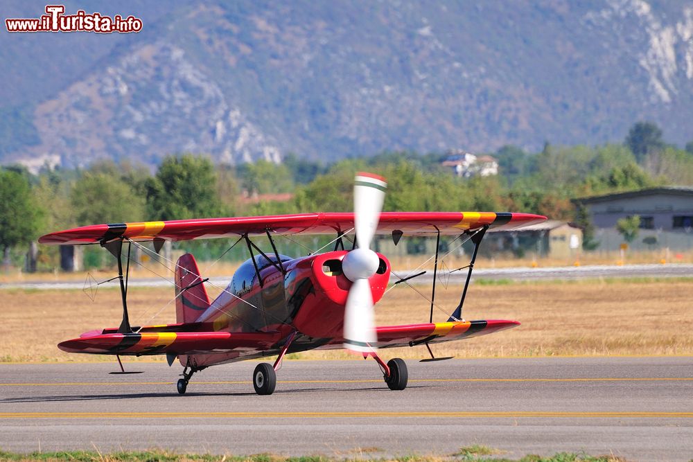 Immagine L'aeroporto di Brescia Montichiari, Lombardia.