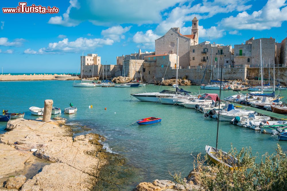 Immagine L'antica baia e il mare di Giovinazzo in Provincia di Bari, Puglia