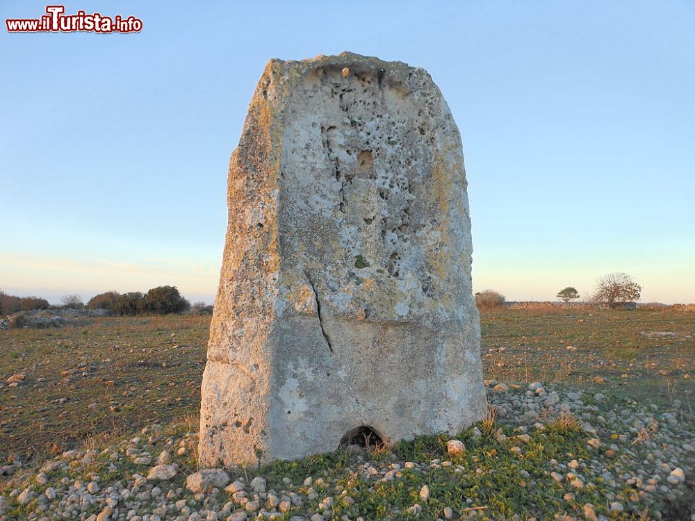 Immagine La  Tomba dei giganti di Sa Pedra Longa vicino ad Uri in Sardegna