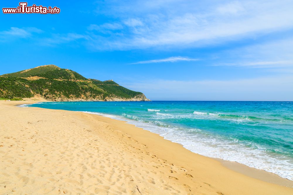 Immagine La bella spiaggia di Capo Boi, siamo vicino a Villasimius in Sardegna