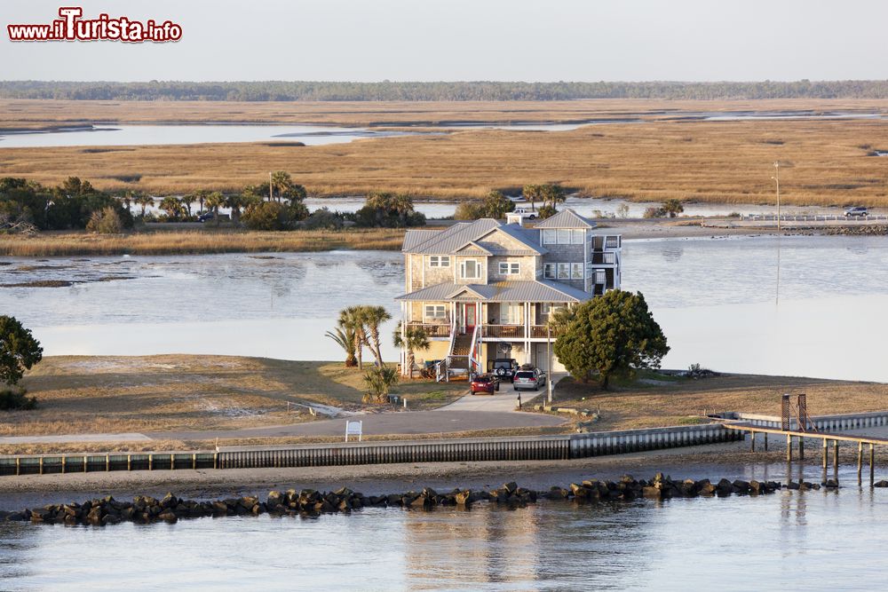 Immagine La casa alla fine di Little Marsh Island a Jacksonville in Florida