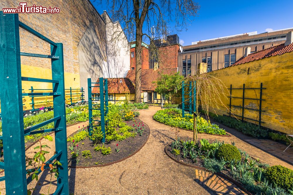 Immagine La casa d'infanzia di Hans Christian Andersen a Odense, Danimarca.