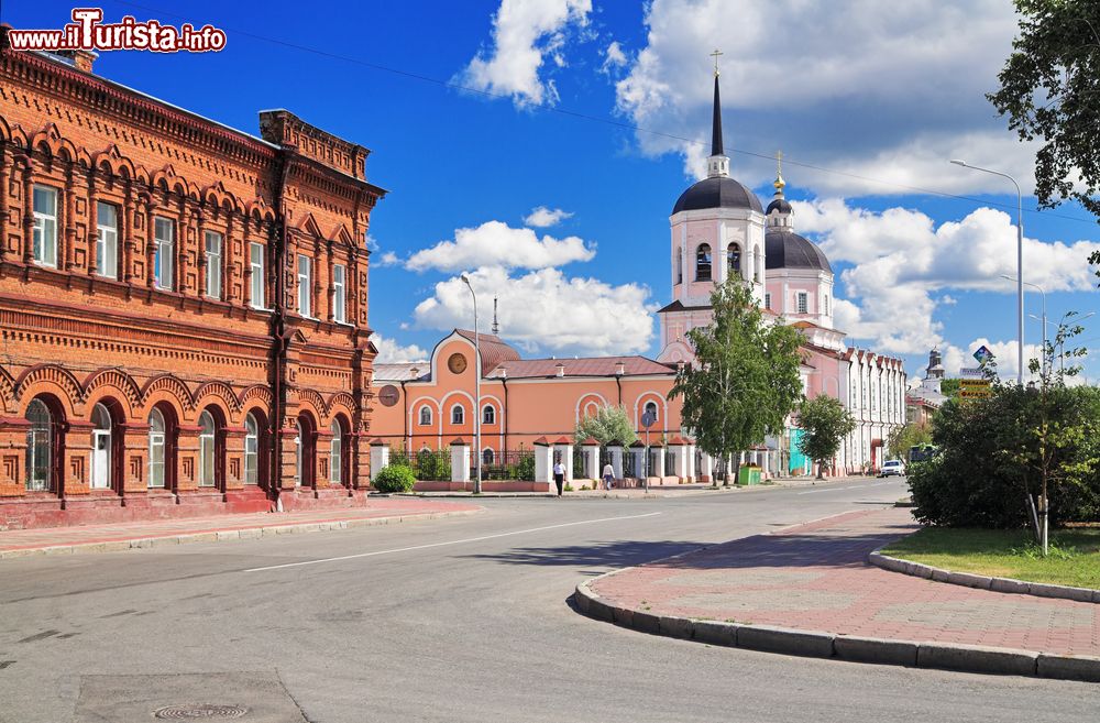 Immagine La Cattedrale dell'Epifania (Bogoyavlensky) a Tomsk, in Russia.