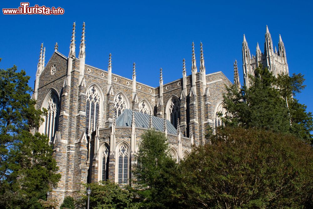 Immagine La cattedrale della Duke University a Durham, Stati Uniti d'America. Al suo interno ospita sino a 1800 persone.
