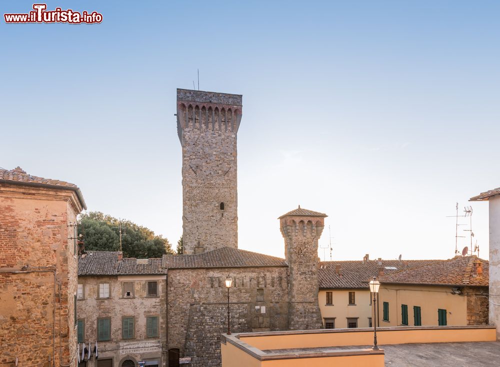 Immagine La cattedrale di Lucignano a Arezzo, Toscana, Italia.
