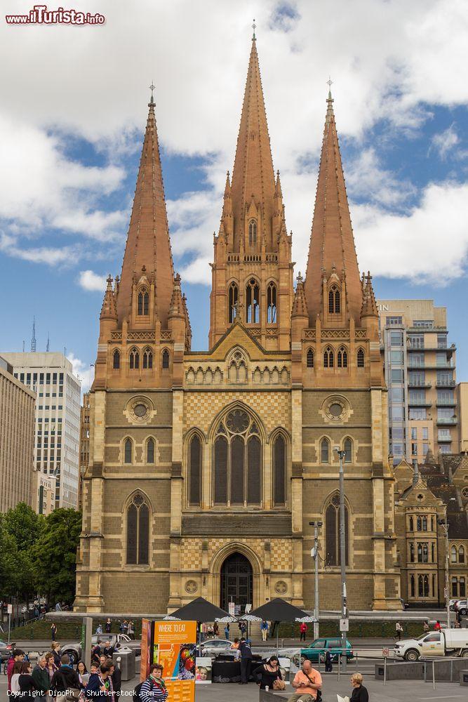 Immagine La cattedrale di San Paolo, chiesa anglicana nella città di Melbourne (Victoria), Australia - © DinoPh / Shutterstock.com