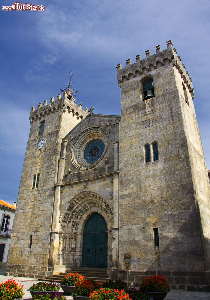Immagine La cattedrale romano gotica di Viana do Castelo, nord del Portogallo.