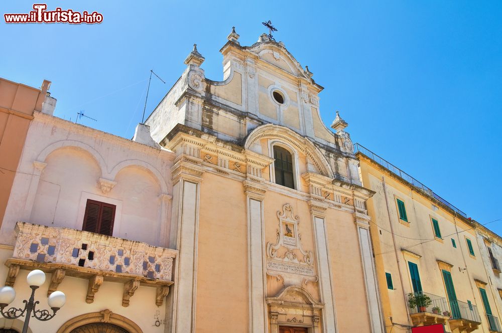 Immagine La chiesa del Purgatorio nel centro storico di Fasano, Puglia.