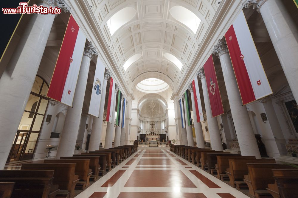 Immagine La chiesa di  San Venanzio, in stile neo-gotico nel centro di Camerino, provincia di Macerata, nelle Marche