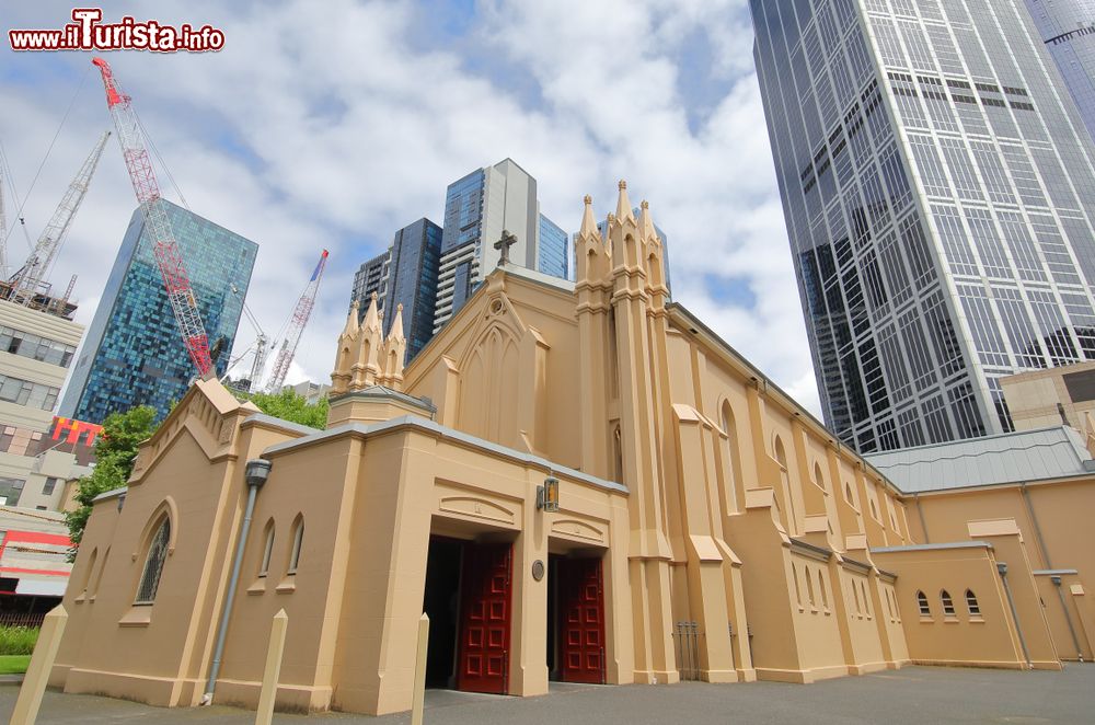 Immagine La chiesa di San Francesco a Melbourne, Australia.