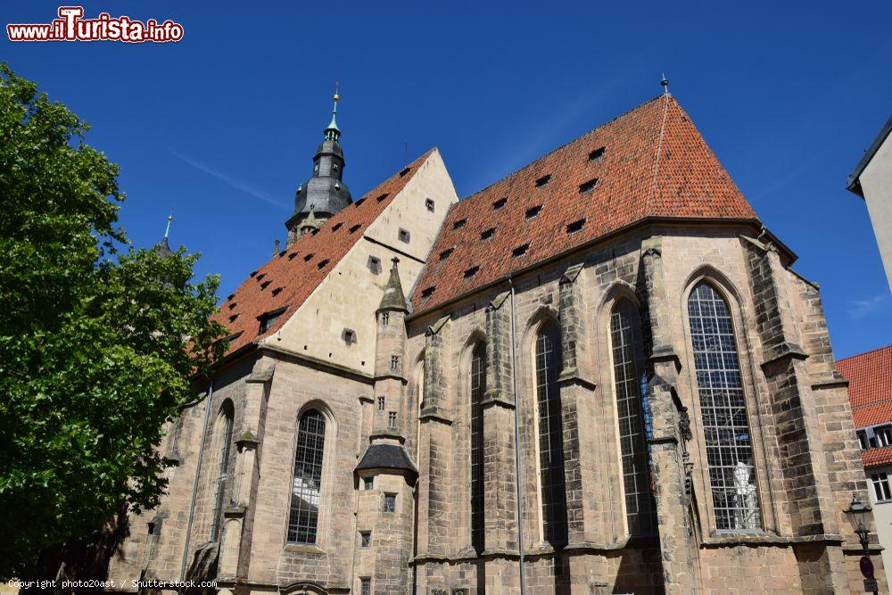 Immagine La chiesa di San Maurizio a Coburgo, Baviera (Germania). Venne eretta su una precedente basilica romanica del XII° secolo a partire dal 1330 secondo lo stile gotico - © photo20ast / Shutterstock.com