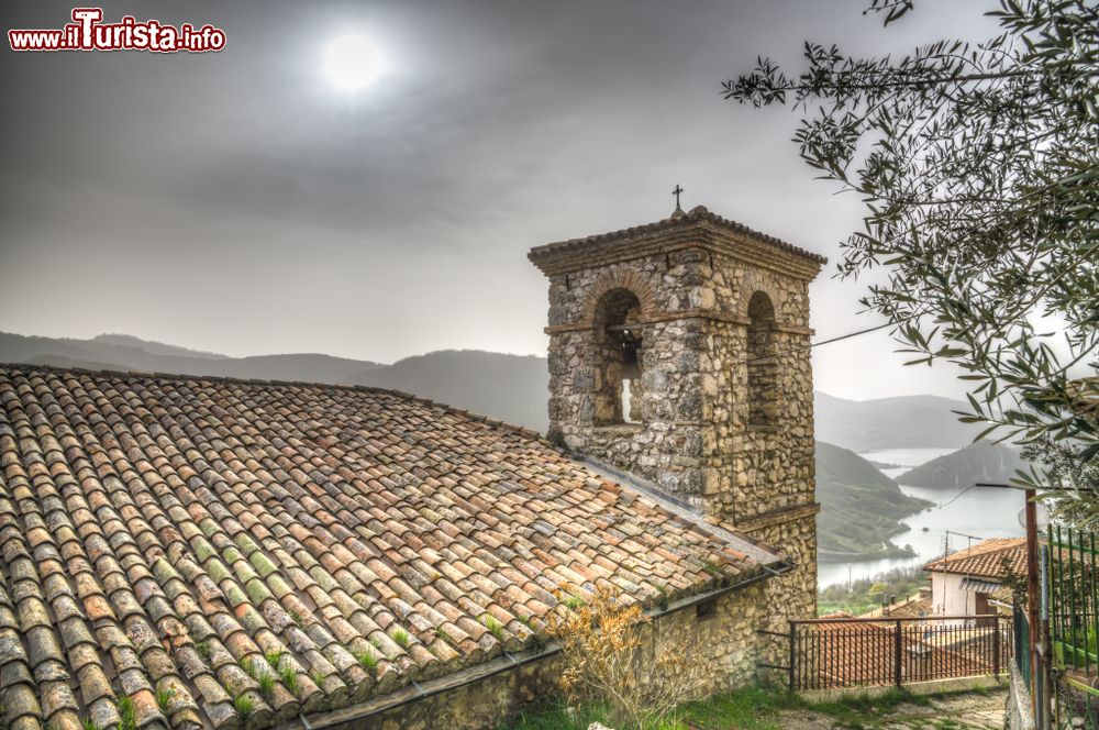 Immagine La chiesa di San Nicola di Bari ad Ascrea in provincia di Rieti, Lazio