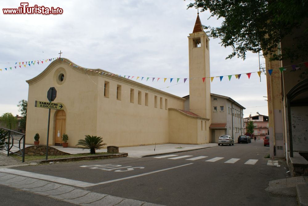 Immagine La chiesa di San Paolo nel centro di Cardedu in Sardegna
