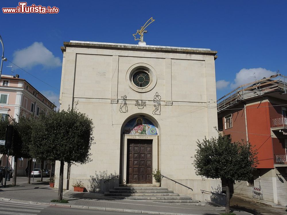 Immagine La Chiesa di San Rocco in centro ad Orsogna - © Pietro, CC BY-SA 4.0, Wikipedia