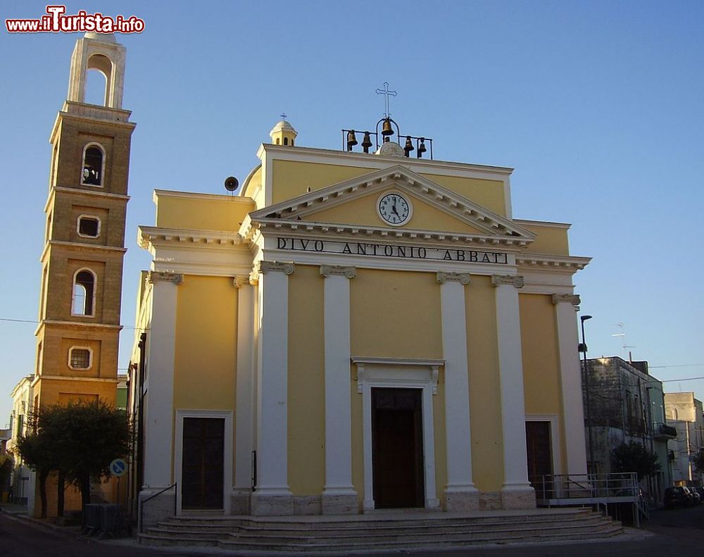 Immagine La chiesa di Sant'Antonio Abate, il protettore di Novoli nel Salento (Puglia), che viene celebrato con la Focara di gennaio - CC BY-SA 3.0, Wikipedia