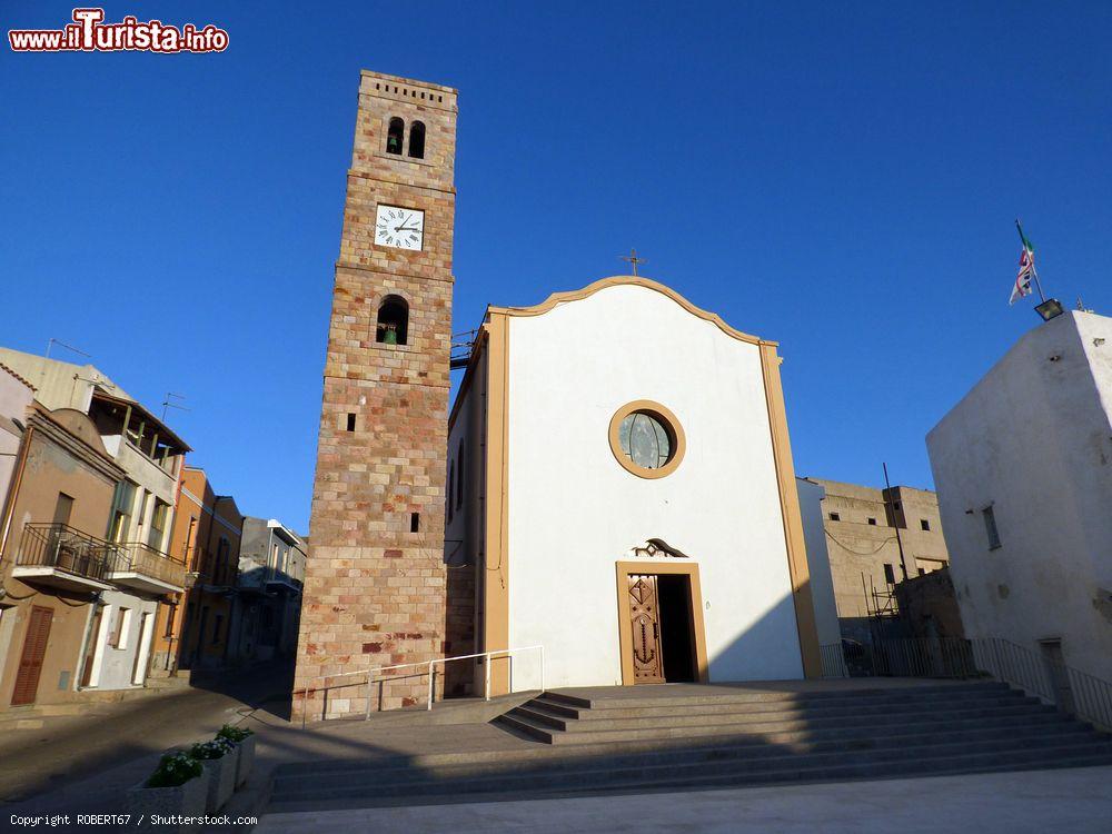 Immagine La chiesa di Santa Maria d'Itria a Portoscuso in Sardegna - © ROBERT67 / Shutterstock.com